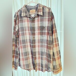 WEATHERPROOF VINTAGE LONG SLEEVE BUTTON UP SHIRT, SIZE XL, very nice shirt